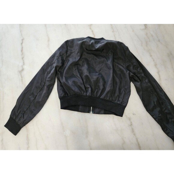 Shein Black Jacket, Size Small (4), Front Zipper - Picture 3 of 10